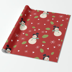 Papel de embrulho especial de neve de Natal