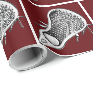 Papel de embrulho Esportes Lacrosse Bege