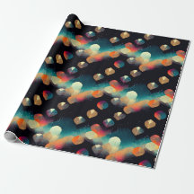 Papel de embrulho Estrela Brilhante