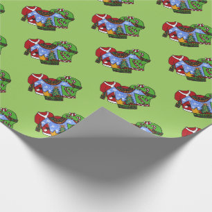 papel de embrulho feio da camisola