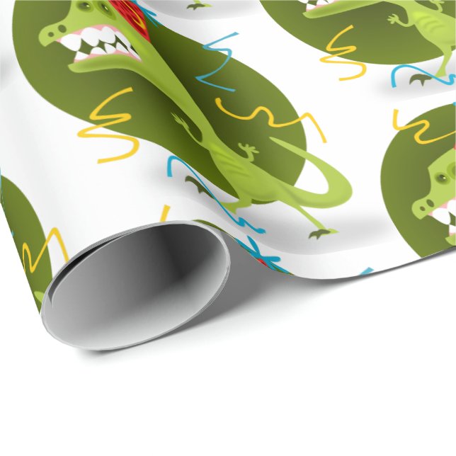 Papel de embrulho - Feliz Aniversário - Festa Anim (Ponta do rolo)