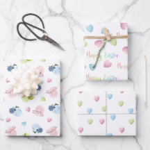 Papel de embrulho Feliz Páscoa