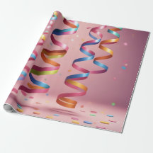 Papel de embrulho (Festa de Aniversário)