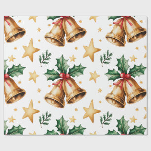Papel de embrulho festivo de Natal