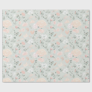 Papel de Embrulho Floral
