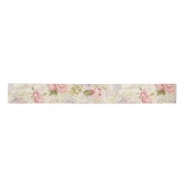 Papel de embrulho floral aquarela romântica - Eleg