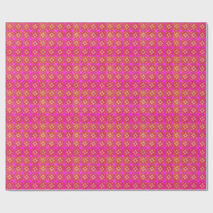 Papel de embrulho fosco com design digital 3D colo