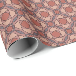 Papel de embrulho geométrico Art Déco moderno