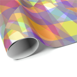 Papel de Embrulho Geométrico Leve