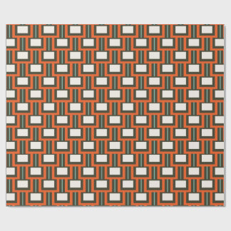 Papel de embrulho geométrico moderno