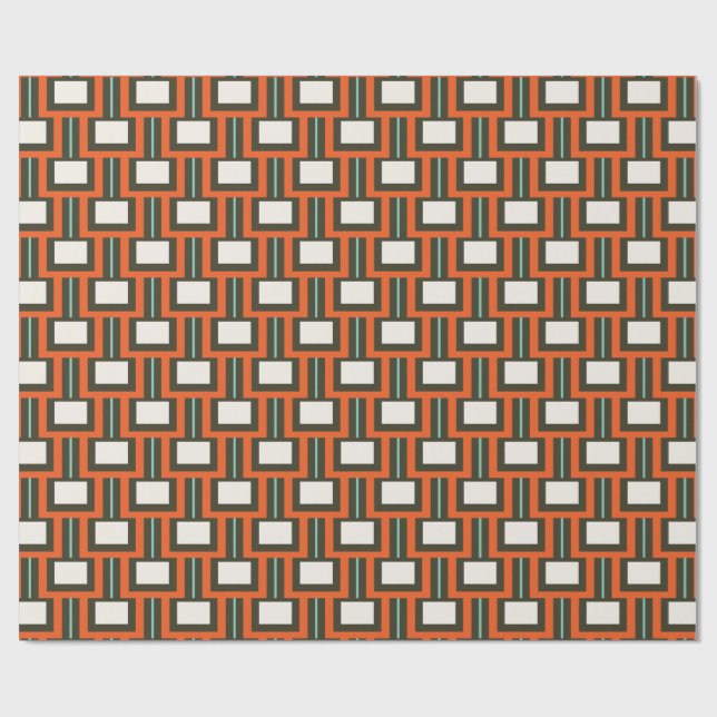 Papel de embrulho geométrico moderno (Aberto)