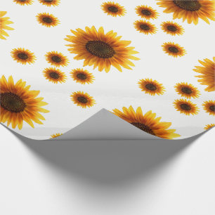 Papel de embrulho Girassol