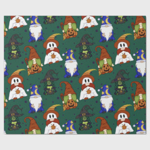 Papel de embrulho Gnome-o-Ween (Grande)