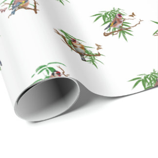 Papel de embrulho Goldies (branco)