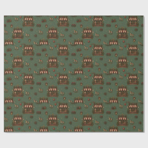 Papel de embrulho Grand European Christmas Toyshop