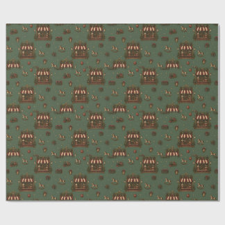 Papel de embrulho Grand European Christmas Toyshop