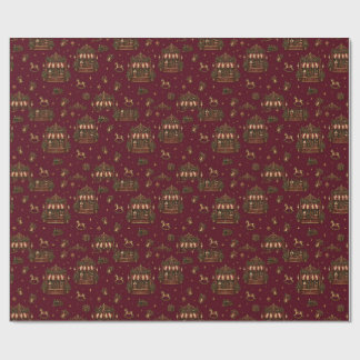 Papel de embrulho Grand European Christmas Toyshop