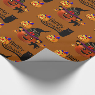 Papel de embrulho Halloween