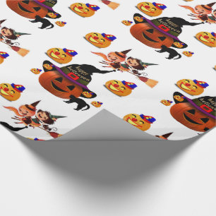 Papel de embrulho Halloween