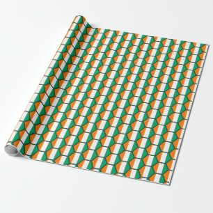 Papel de embrulho Honeycomb, Bandeira da Costa do 