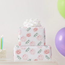 Papel de embrulho Hortênsia Rosa