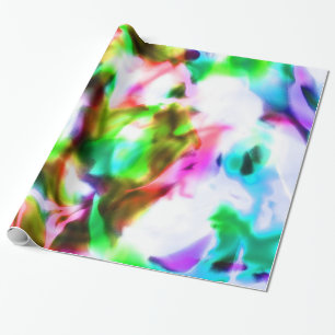 Papel de embrulho ideal psicadélico