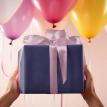 Papel de embrulho Indigo Blue - Timeless