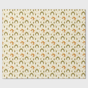 Papel de embrulho Ivory Jharokha Diwali
