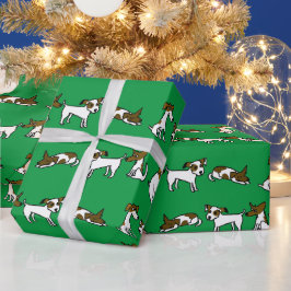 Papel de embrulho Jack Russell