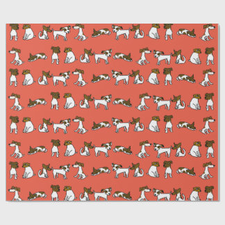 Papel de embrulho Jack Russell