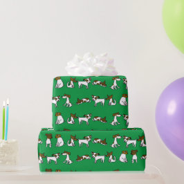 Papel de embrulho Jack Russell