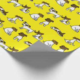 Papel de embrulho Jack Russell