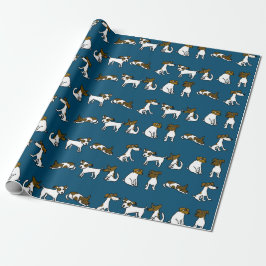Papel de embrulho Jack Russell