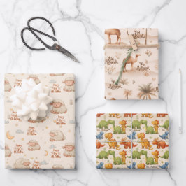 Papel de embrulho Kids Eid Mubarak – Conjunto para