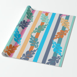 Papel de embrulho Leaf & Lines