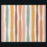 Papel de embrulho listrado Boho<br><div class="desc">Embrulhe seus presentes com estilo com este Papel de Embrulho Moderno Boho Listrado, projetado para se adequar a qualquer estação e celebração. Com listras desenhadas à mão em tons terrosos em uma paleta quente e minimalista, este design versátil adiciona um toque chique e boêmio a aniversários, feriados, casamentos, chá de...</div>