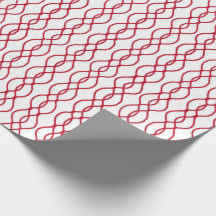 Papel de embrulho listrado vermelho, embrulho de p