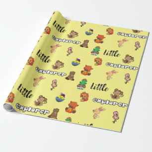 Papel de embrulho Little Explorer Flat Sheet