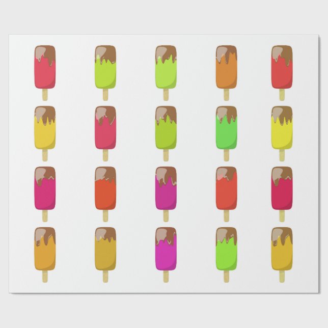 Papel de embrulho Long Cool Summer (Aberto)