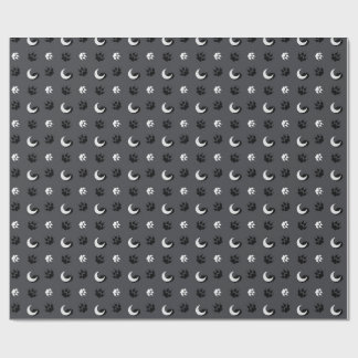 Papel de embrulho Lua do Lobo Cinzento
