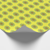 papel de embrulho mágico de cogumelos