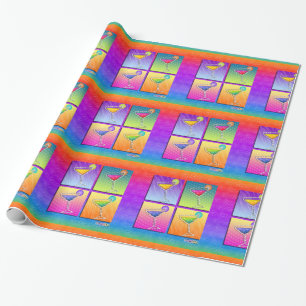 Papel de embrulho MARGARITAS Pop Art