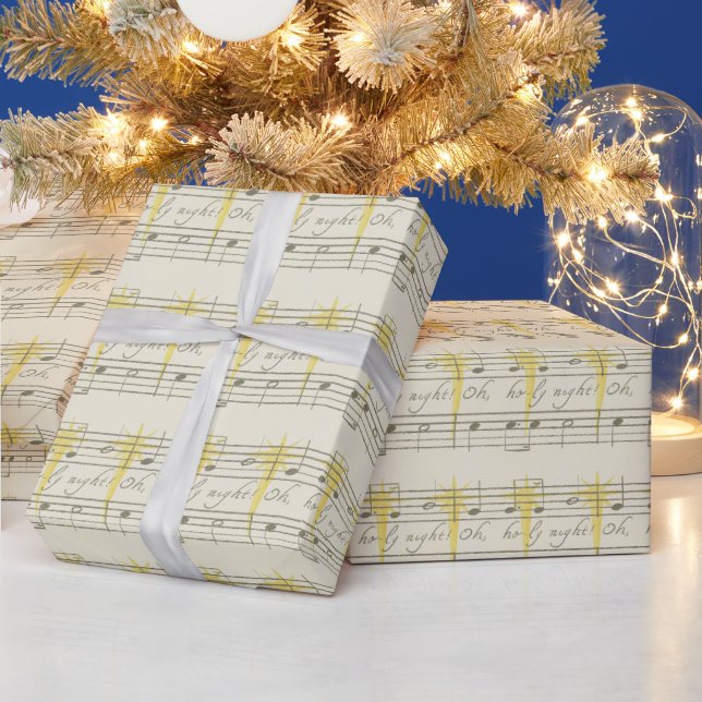 Papel de embrulho musical (Feriados)