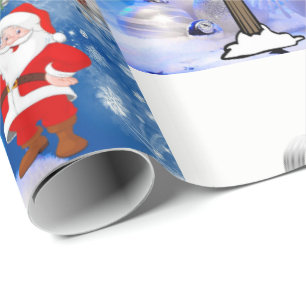 Papel de embrulho Natal