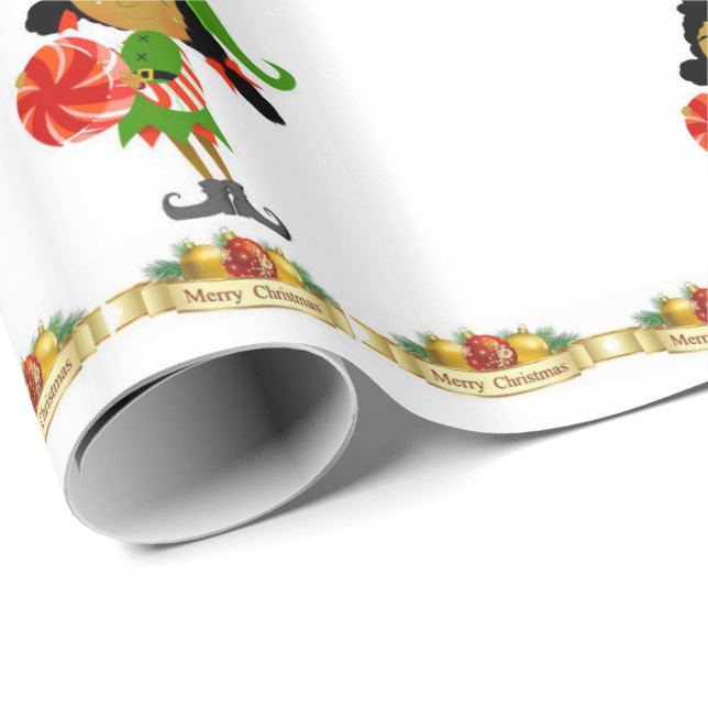 Papel de embrulho Natal (Ponta do rolo)