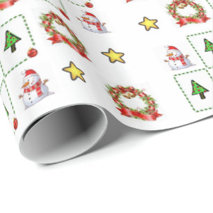 Papel de embrulho Natal