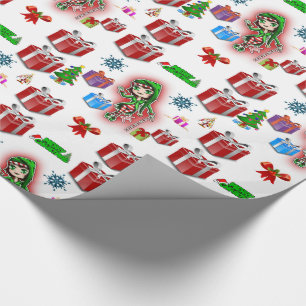 Papel de embrulho Natal