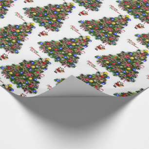 Papel de embrulho Natal