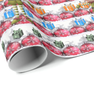 Papel de embrulho Natal