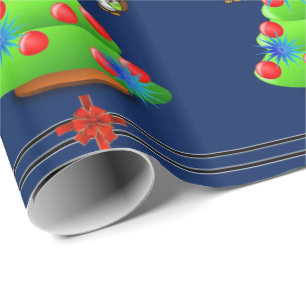 Papel de embrulho Natal